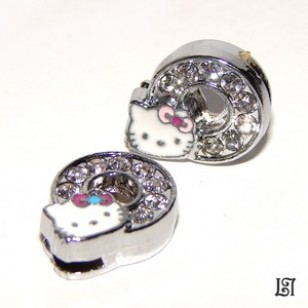 Schuifletter Hello Kitty - O